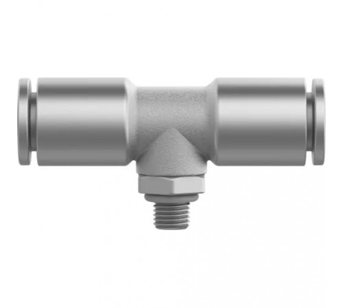 Тройник цанговый с резьбой Festo NPQH-T-M5-Q6-P10