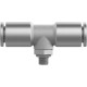 Тройник цанговый с резьбой Festo NPQH-T-M5-Q6-P10