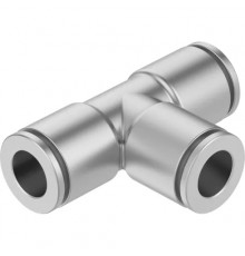 Тройник цанговый прямой Festo NPQH-T-Q8-E-P10