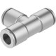 Тройник цанговый прямой Festo NPQH-T-Q8-E-P10