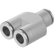 Тройник цанговый переходной Festo NPQH-Y-Q8-Q6-P10