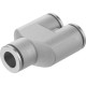 Тройник цанговый прямой Festo NPQH-Y-Q8-E-P10