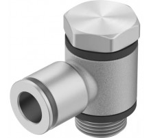 Штуцер цанговый угловой с наружным шестигранником Festo NPQM-LH-G14-Q8-P10