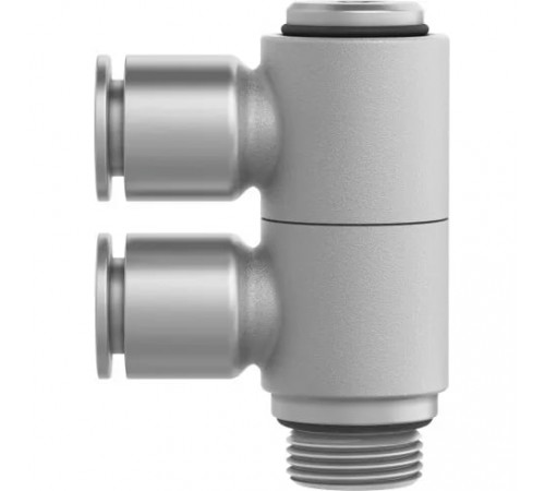Тройник цанговый с резьбой поворотный Festo NPQM-LFK-G14-Q8-P10