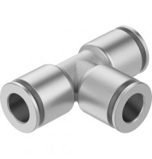 Тройник цанговый прямой Festo NPQM-T-Q8-E-P10