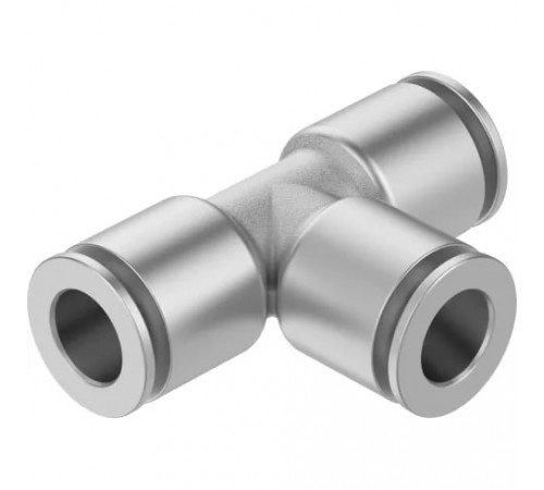 Тройник цанговый прямой Festo NPQM-T-Q8-E-P10
