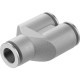 Тройник цанговый прямой Festo NPQM-Y-Q8-E-P10