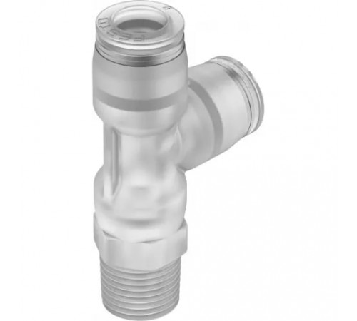 Тройник цанговый с резьбой переходной Festo NPQP-LQ-R18-Q8-FD-P10