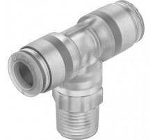 Тройник цанговый с резьбой Festo NPQP-T-R14-Q8-FD-P10