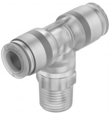 Тройник цанговый с резьбой Festo NPQP-T-R14-Q8-FD-P10