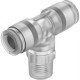 Тройник цанговый с резьбой Festo NPQP-T-R14-Q8-FD-P10