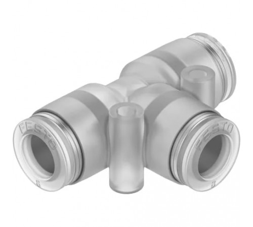 Тройник цанговый прямой Festo NPQP-T-Q8-E-FD-P10