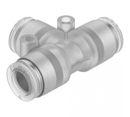 Тройник цанговый прямой Festo NPQP-T-Q8-E-FD-P10