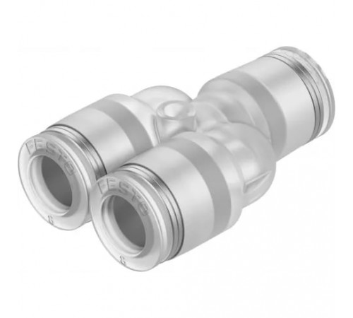 Тройник цанговый прямой Festo NPQP-Y-Q8-E-FD-P10
