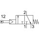 Распределитель с роликовым рычагом Festo RS-3-1/8
