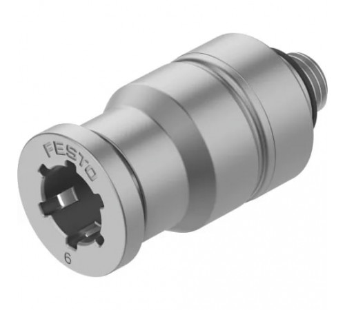 Штуцер цанговый с внутренним шестигранником Festo CRQS-M5-6-I из нержавеющей стали