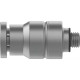 Штуцер цанговый с внутренним шестигранником Festo CRQS-M5-6-I из нержавеющей стали