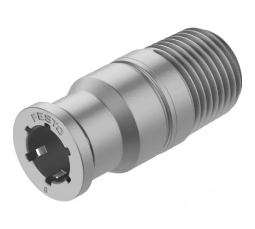 Штуцер цанговый с внутренним шестигранником Festo CRQS-1/4-8-I из нержавеющей стали
