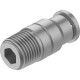 Штуцер цанговый с внутренним шестигранником Festo CRQS-1/4-8-I из нержавеющей стали