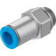 Штуцер цанговый, самозапирающийся Festo QSK-G1/4-8