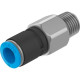Штуцер цанговый поворотный Festo QSR-1/8-6