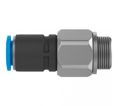 Штуцер цанговый поворотный Festo QSR-G1/8-8