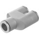 Тройник цанговый прямой Festo NPQH-Y-Q10-E-P10