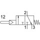 Нажимной распределитель Festo VS-3-1/8