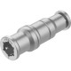 Муфта цанговая переходная Festo CRQS-8-6 из нержавеющей стали