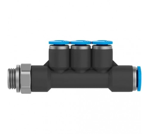 Коллектор цанговый с резьбой Festo QST3-G1/4-8-6