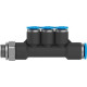 Коллектор цанговый с резьбой Festo QST3-G1/4-8-6