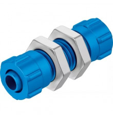 Муфта ниппельная с накидной гайкой для панельного монтажа Festo SCK-PK-4