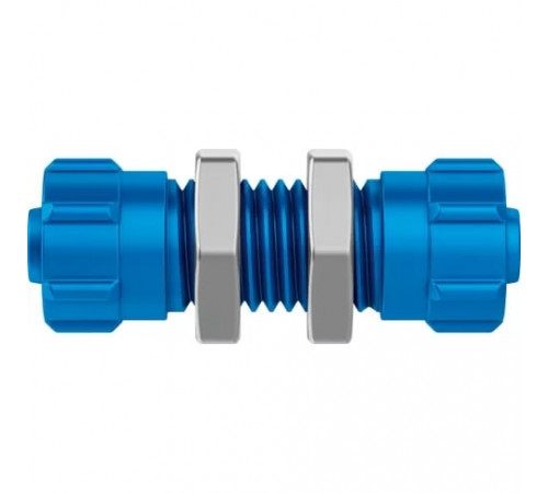 Муфта ниппельная с накидной гайкой для панельного монтажа Festo SCK-PK-4