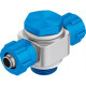 Тройник ниппельный с резьбой и накидной гайкой Festo TCK-1/4-PK-4