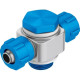 Тройник ниппельный с резьбой и накидной гайкой Festo TCK-1/4-PK-4