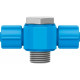 Тройник ниппельный с резьбой и накидной гайкой Festo TCK-1/4-PK-4-KU