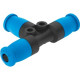 Т-образный клик фитинг Festo NPKA-T-Q6-E-P10