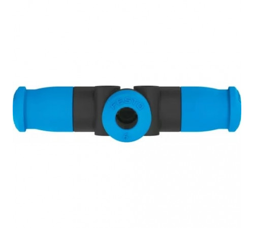 Т-образный клик фитинг Festo NPKA-T-Q6-E-P10