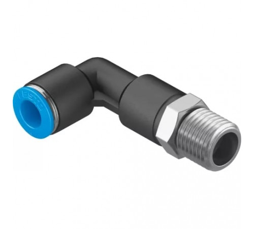 Штуцер цанговый угловой удлиненный Festo QSLL-1/4-8
