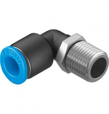 Штуцер цанговый угловой удлиненный Festo QSMLL-1/8-6