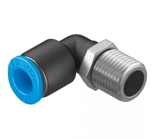 Штуцер цанговый угловой удлиненный Festo QSMLL-1/8-6