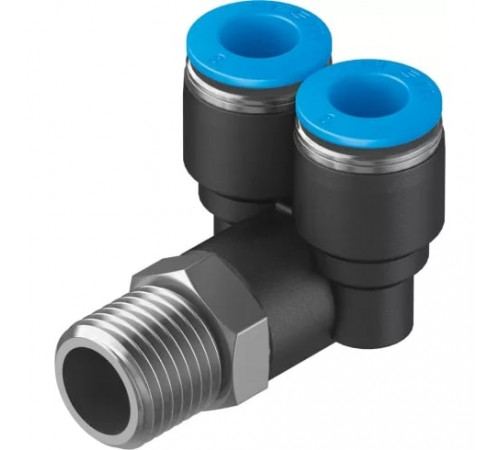 Тройник цанговый с резьбой угловой Festo QSYL-1/4-8