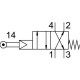 Распределитель с роликовым рычагом Festo RS-4-1/8