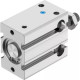 Компактный пневмоцилиндр Festo DPDM-25-10-S-PA