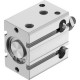 Компактный пневмоцилиндр Festo DPDM-32-15-PA