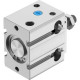 Компактный пневмоцилиндр Festo DPDM-Q-32-5-S-PA