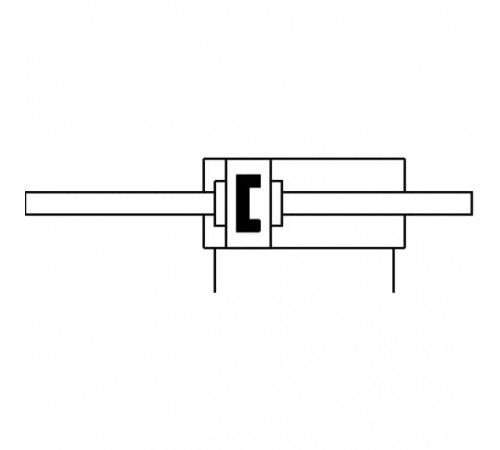 Компактный пневмоцилиндр Festo ADVU-12-A-P-A-S2