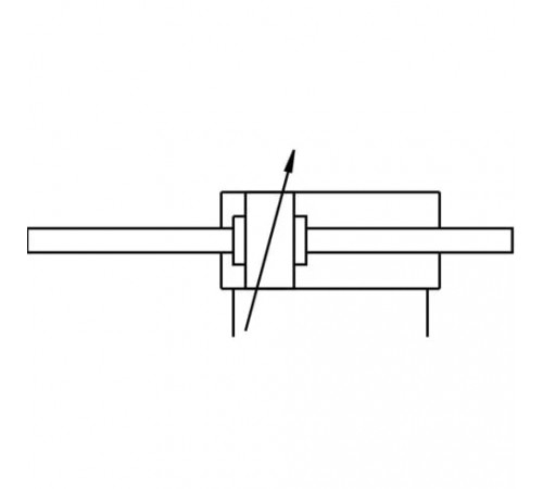 Круглый пневмоцилиндр Festo DSAG-10-PPV-S2