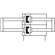 Двухпоршневой пневмоцилиндр Festo DPZJ-10-10-P-A-KF-S2