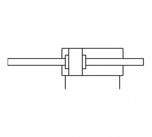 Круглый пневмоцилиндр Festo DSAG-10-P-S2